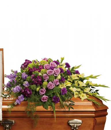 Deep Reflections Casket Spray