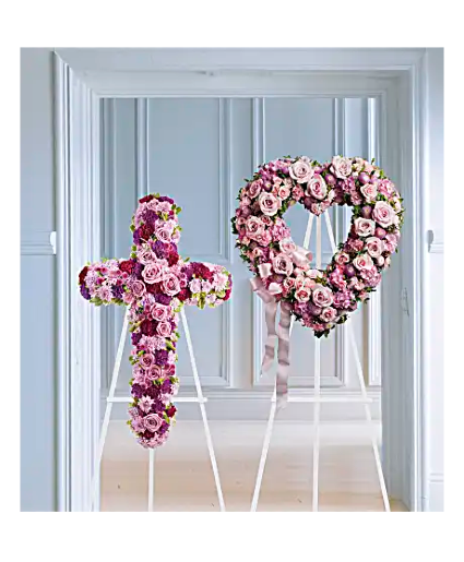 Deepest Faith Sympathy  standing and wreath sympathy