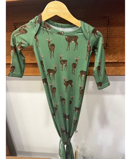 Deer Goosies Gown 0-3month 