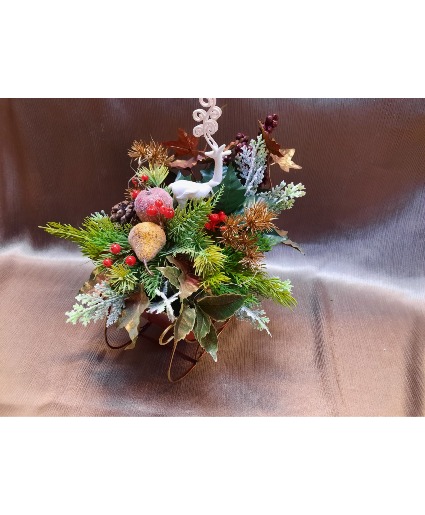 Deer in Sleigh 