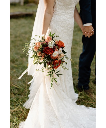 Delicate Autumn Bridal Bouquet