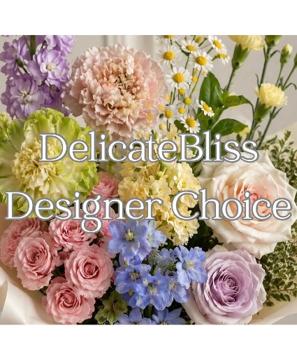 Delicate Bliss Designer Choice Floral Arrangement