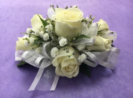 Delicate White Corsage Corsage