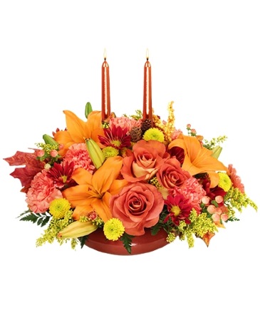 DELIGHTFALL Centerpiece in Lorton, VA | Gunston Flowers