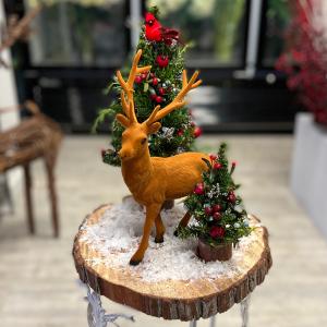 Delightful Deer Tabletop Display
