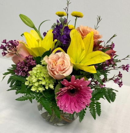 Kaleidoscope of Blooms Vase