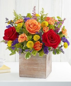 Delightful Joy Mixed Bouquet