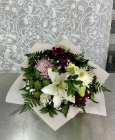 Tranquil Garden  Wrapped Bouquet 