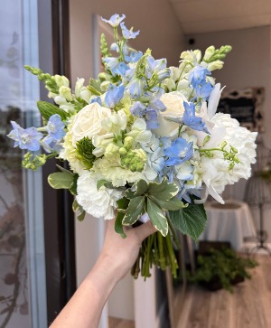 Delphinium Spring Prom Bouquet