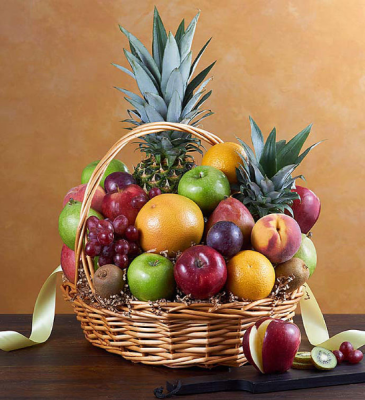 DELUXE FRUIT BASKET  in Dearborn, MI | LAMA'S FLORIST