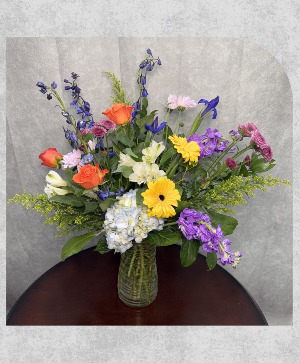 Deluxe Spring Mix Vase Arrangement