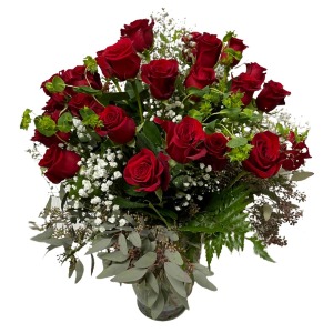 DELUXE 3 DOZEN RED ROSES 