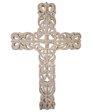 Deluxe Wooden Cross 