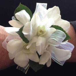 Dendro Orchid Corsage Also in Purple $36.99 (Fuchsia/Purple) in Saint Paul, MN | CENTURY FLORAL