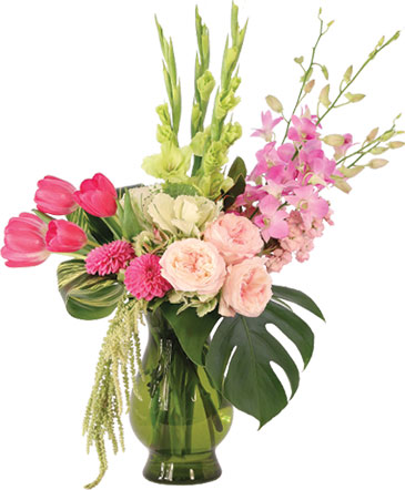 Dendrobium Rose Dream Flower Arrangement in Sedalia, MO | State Fair Floral