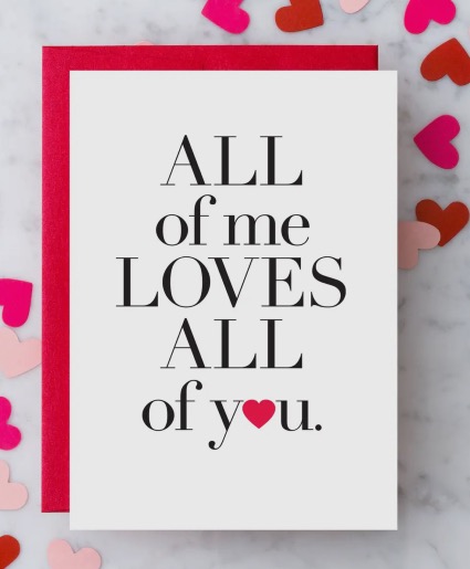 Design with heart  Valentines Day Greeting Card