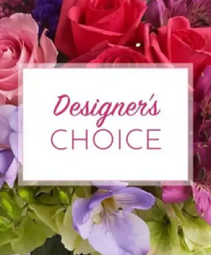 Designer Choice All White Urn Fresh Floral Arrangement
