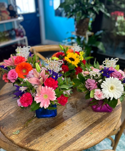 Designer choice colorful cube  cube arrangement 