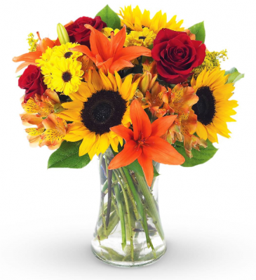 Designer Choice Fall Vase  in Margate, FL | THE FLOWER SHOP OF MARGATE