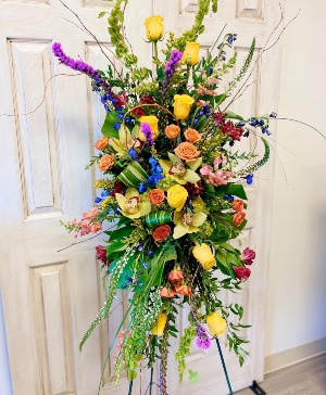 Designer choice Mix color standing apray