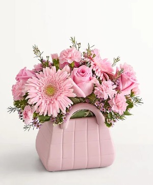 Gerbera Designer Dream ceramic bag