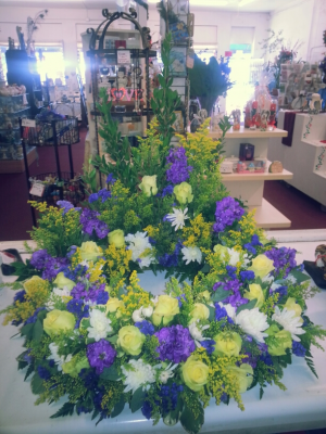 Designer Special  Table Top Urn Wreath