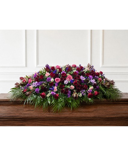 Designers casket spray #33 Funeral arrangement