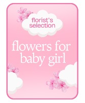 Designer's Choice Baby Girl Flower Arrangement