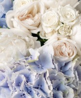 Designer's Choice Blue and White Arrangement