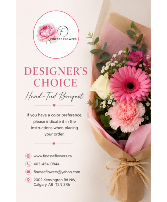 Designer’s Choice bouquet Hand-Tie bouquet 