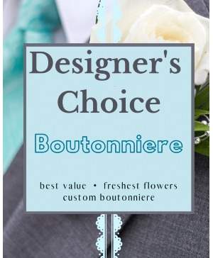 Designer's Choice - Boutonniere Arrangement