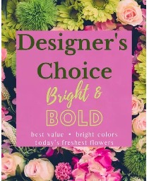 Designer's Choice - Bright & Bold Arrangement