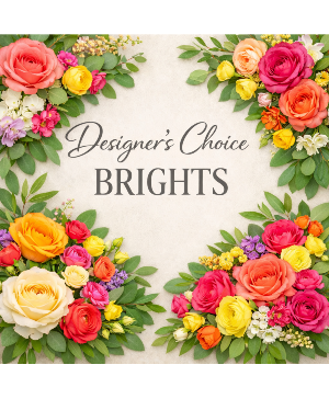 Designer's Choice Brights Vase Arrangement 