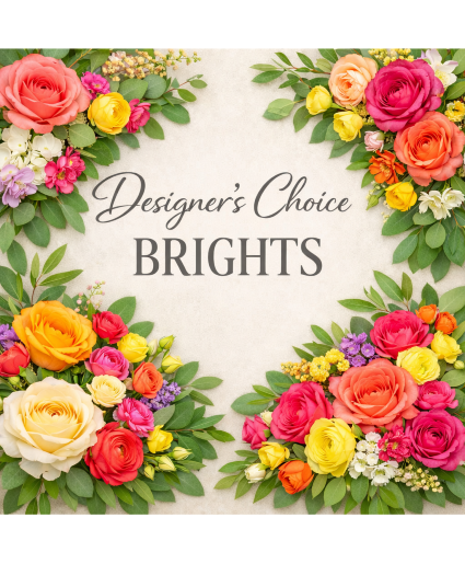 Designer's Choice Brights Vase Arrangement 