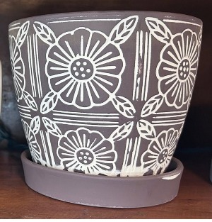 Designer's Choice- Brown Pot 