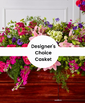 Designer's Choice Casket Spray Funeral