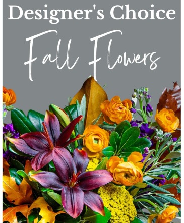 Designer's Choice - Fall Flowers Arrangement in Roswell, NM | BARRINGER'S BLOSSOM SHOP