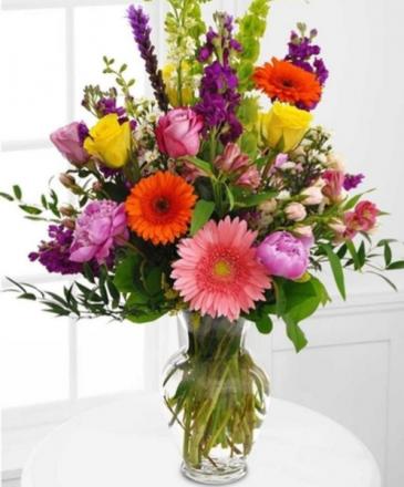 Designer’s Choice Fresh Arrangement  Garden Style  in Oakland, TN | TWIGS-N-THINGS
