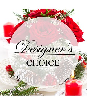 Christmas Designers Choice Fresh Arrangement