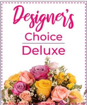 Deluxe Designers Choice Fresh Flower Arrangements