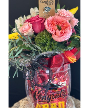 Designer's Choice Grad Bag  in Marion, IA | Roots In Bloom