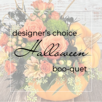 Designer’s Choice Halloween Boo-quet 