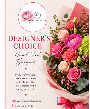 DESIGNER’S CHOICE Hand-Tied Bouquet Hand-Tie Bouquet