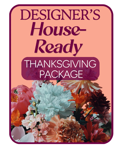 Designer's Choice House-Ready Thanksgiving Flower Arrangement