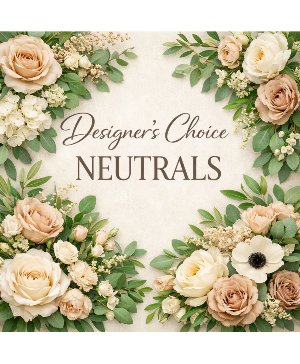 Designer's Choice Neutrals Vase Arrangement 