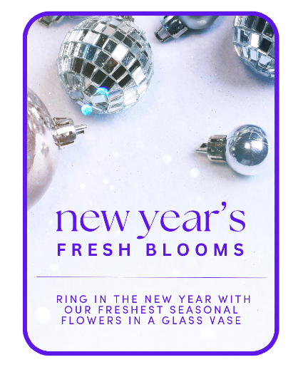 Designer's Choice New Year's Flowers Flower Arrangement