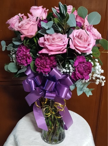 Designer's Choice of Purple Flowers  in Bryan, TX | AFFORDABLE FLORALS ONLINE