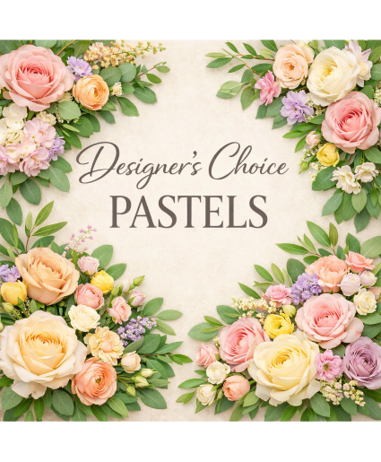 Designer's Choice Pastels Vase Arrangement 