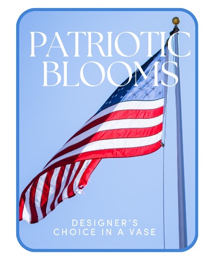 Designer's Choice Patriotic Blooms Floral Arrangement