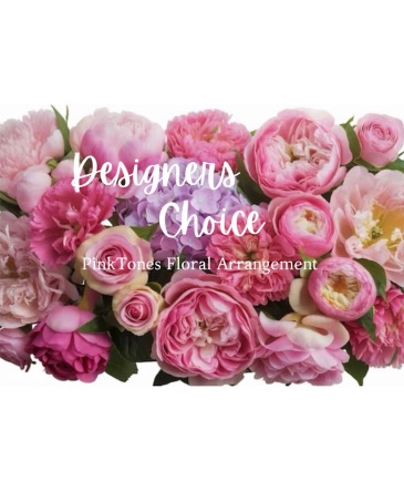 Designers Choice Pink Florals  in Osoyoos, BC | POLKA DOT DOOR